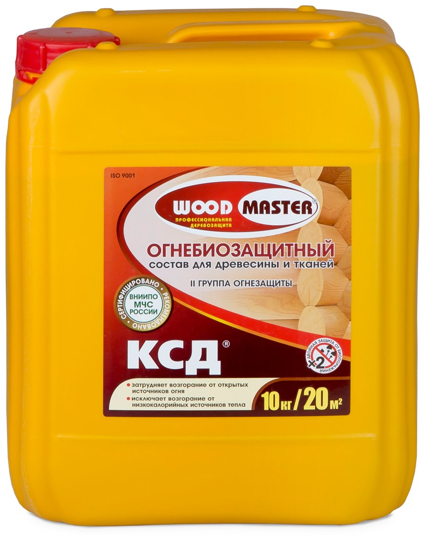 Огнебиозащитный состав WOODMASTER КСД (10кг.)