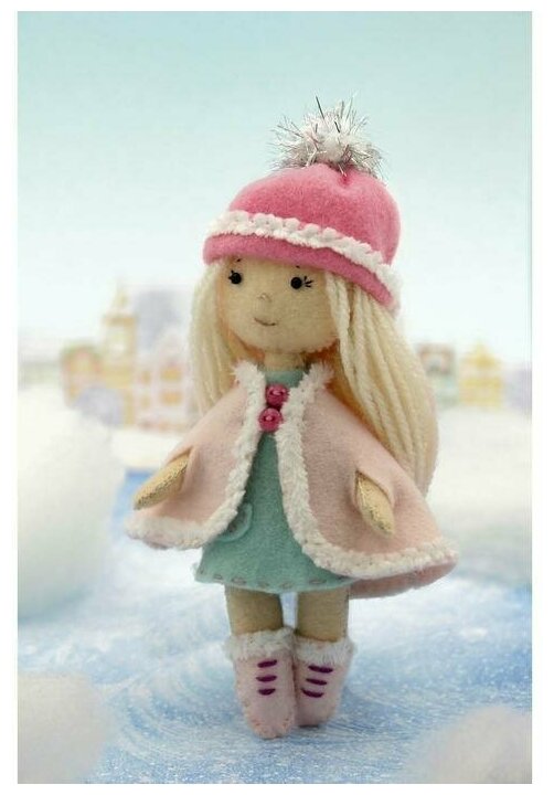 Набор для создания куклы из фетра Малышка Люси серия Подружки