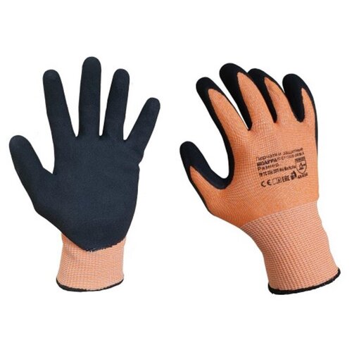 перчатки защитные scaffa от порезов dy1350s or blk р 10 Перчатки защитные от порезов SCAFFA DY1350S-OR/BLK р.10
