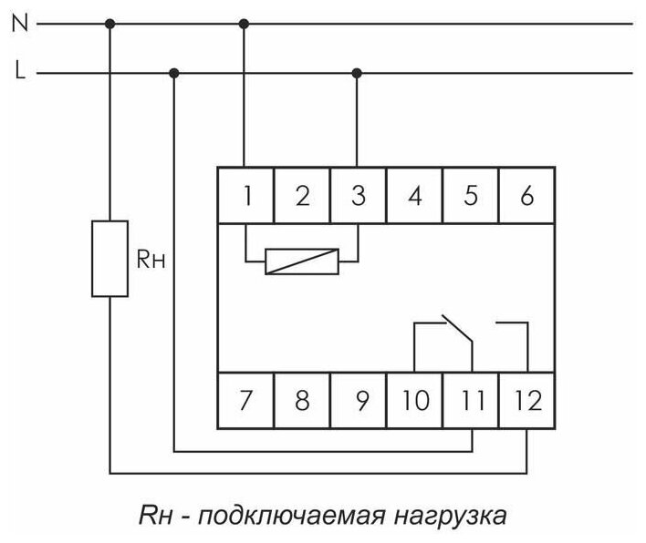 F&F PCR-513 реле времени однокомандное