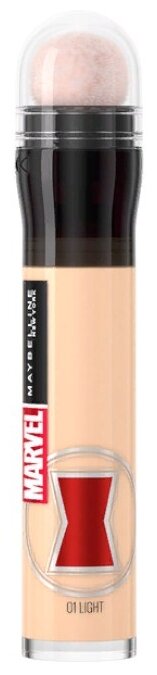 Maybelline New York Мультифункциональный консилер Instant Eraser Коллекция Marvel, оттенок 01 light