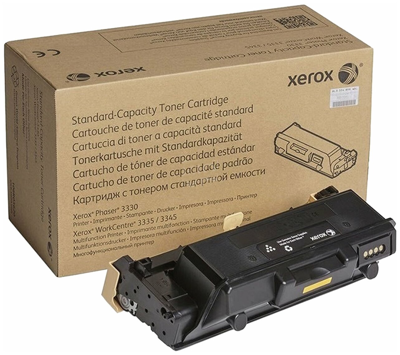 Картридж лазерный XEROX (106R03621) Phaser3330/WorkCentre3335/3345, ресурс 8500 стр, оригинальный