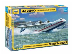 Сборная модель ZVEZDA Российский самолет-амфибия Бе-200 (7034) 1:144