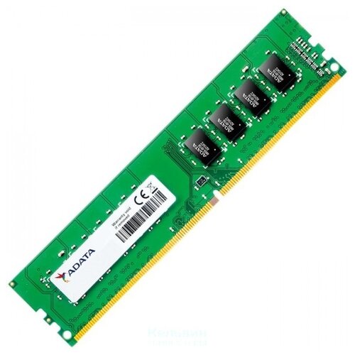 Оперативная память ADATA 4 ГБ DDR4 2400 МГц DIMM CL17 AD4U2400W4G17-S