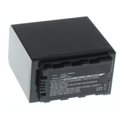 фото Аккумулятор ibatt ib-u1-f437 6600mah для panasonic hc-x1000, aj-px270, hc-mdh2, hdc-mdh2, aj-px270en,