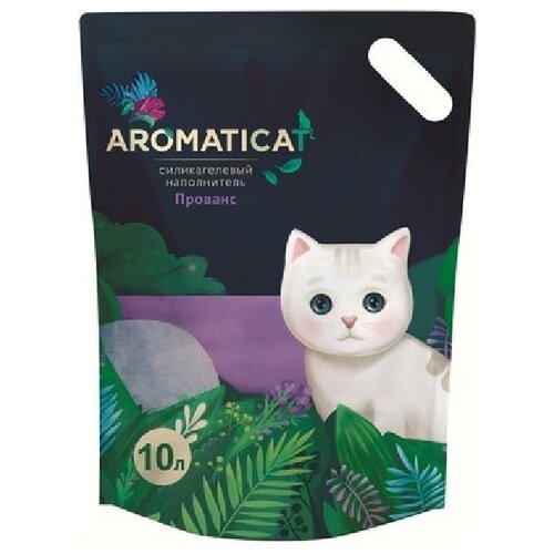 AromatiCat Силикагелевый наполнитель Прованс 10л 4,3 кг 34409 (2 шт)