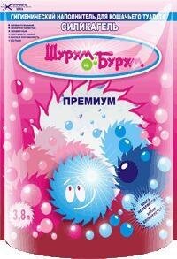 Наполнитель силикагелевый Шурум-Бурум Премиум синий, 10л - фото №7