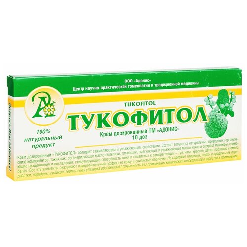 Купить Тукофитол крем для интимной гигиены дозированный, Адонис, female