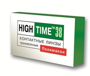 Контактные линзы CooperVision High Time 38, 4 шт.