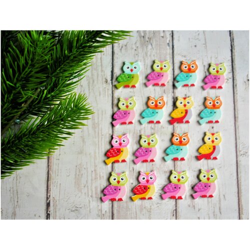 Декоративный элемент- пуговицы пластик 