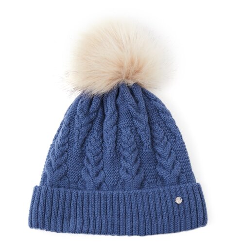 фото Шапка женская finn flare, цвет: синий a20-12146_100, размер: 56