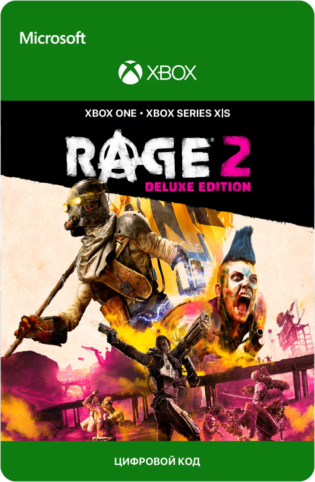Игра RAGE 2 Deluxe Edition для Xbox One/Series X|S (Аргентина), русский перевод, электронный ключ