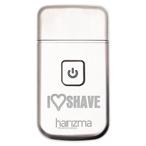 Электробритва Harizma I Love Shave, серебристый электробритва htc gt 606 черный серебристый