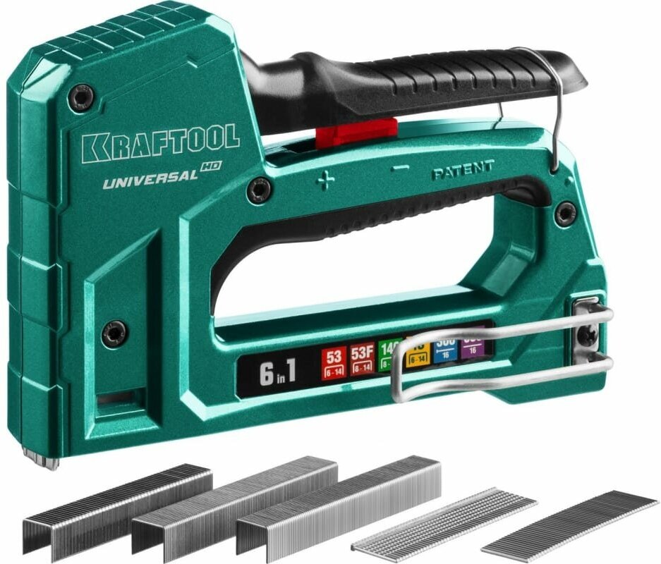 Алюминиевый cтеплер 53 6-14мм/140 8-14мм/13/ 53F/300/500 KRAFTOOL Universal-HD 3188