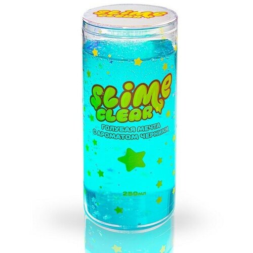 Волшебный мир Игрушка Clear-slime «Голубая мечта» с ароматом черники, 250 г