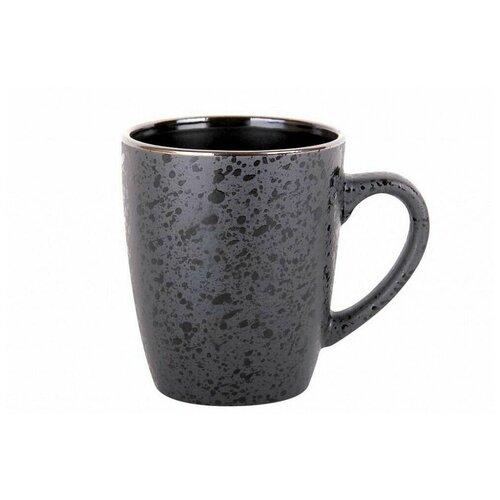 Кружка фарфор ELITE BLACK, 350 мл