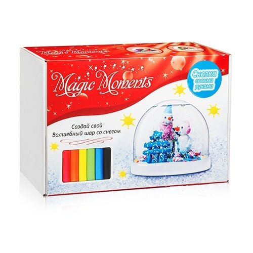 Набор для творчества MAGIC MOMENTS mm-1 Волшебный шар Снеговики
