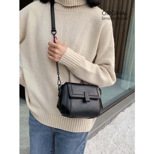 фото Сумка , экокожа, искусственная кожа, черный cottoroni