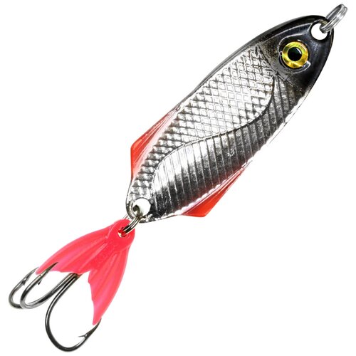 Блесна колебалка AQUA NORD CAST 50mm 20g. Рыболовная приманка колеблющаяся для спиннинга, троллинга на щуку, судака, окуня цвет 01 (2 шт)