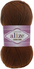 Пряжа Alize Cotton Gold рыже-коричневый (690), 55%хлопок/45%акрил, 330м, 100г, 1шт