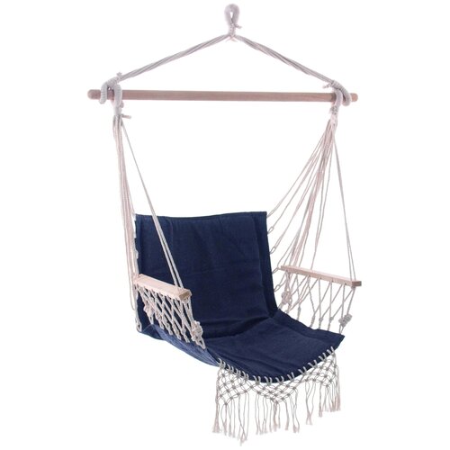 Садовое кресло, подвесное Domoletti Hanging Chair Black 70237, серо-черное