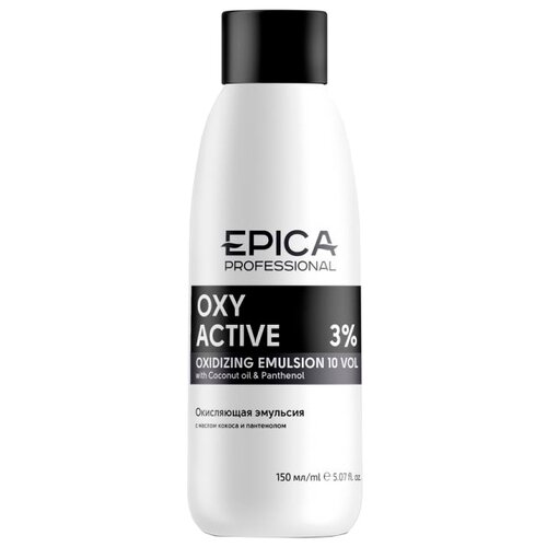 EPICA Professional Крем-эмульсия Oxy Active 3 %, 150 мл, 150 г кремообразная окисляющая эмульсия epica professional oxy active 6% 1000 мл