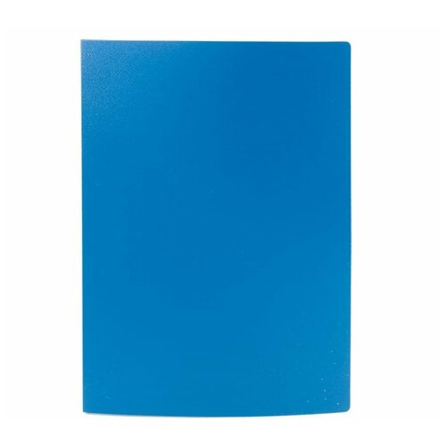 LITE Папка с файлами А4 60 файлов синий пластик 500 мкм NP0155-60BE