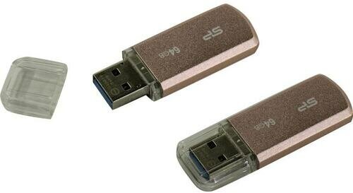 Флеш Диск Silicon Power 64GB Power Helios Sp064gbuf3202v1p USB3.2 розовый