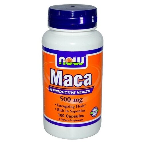Now Maca 500 mg 100 капс. now vitamin b 100 100 mg 100 капс