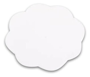 TNL Professional Силиконовый коврик для дизайна ногтей Цветок белый