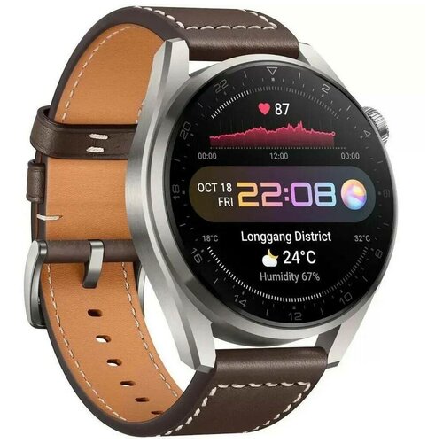 Умные часы P3 pro 46mm коричневые 400000₽