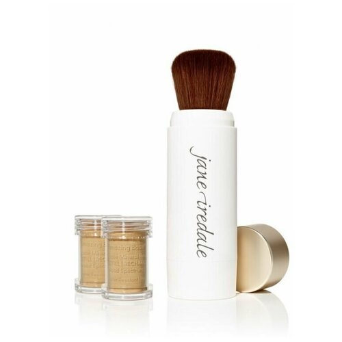 Jane Iredale, Рассыпчатая основа Amazing Base с кистью-контейнером, цвет: Latte