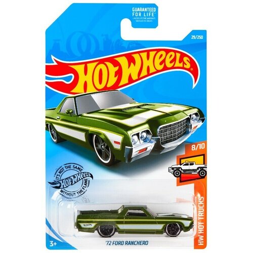 Машинка Hot Wheels коллекционная (оригинал) 72 FORD RANCHERO машинка детская hot wheels игрушка коллекционная 1 64 32 ford