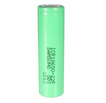Аккумулятор защищенный 18650 (Samsung ICR18650-22F) 2200мАч KeepPower 3,7В Li-Ion