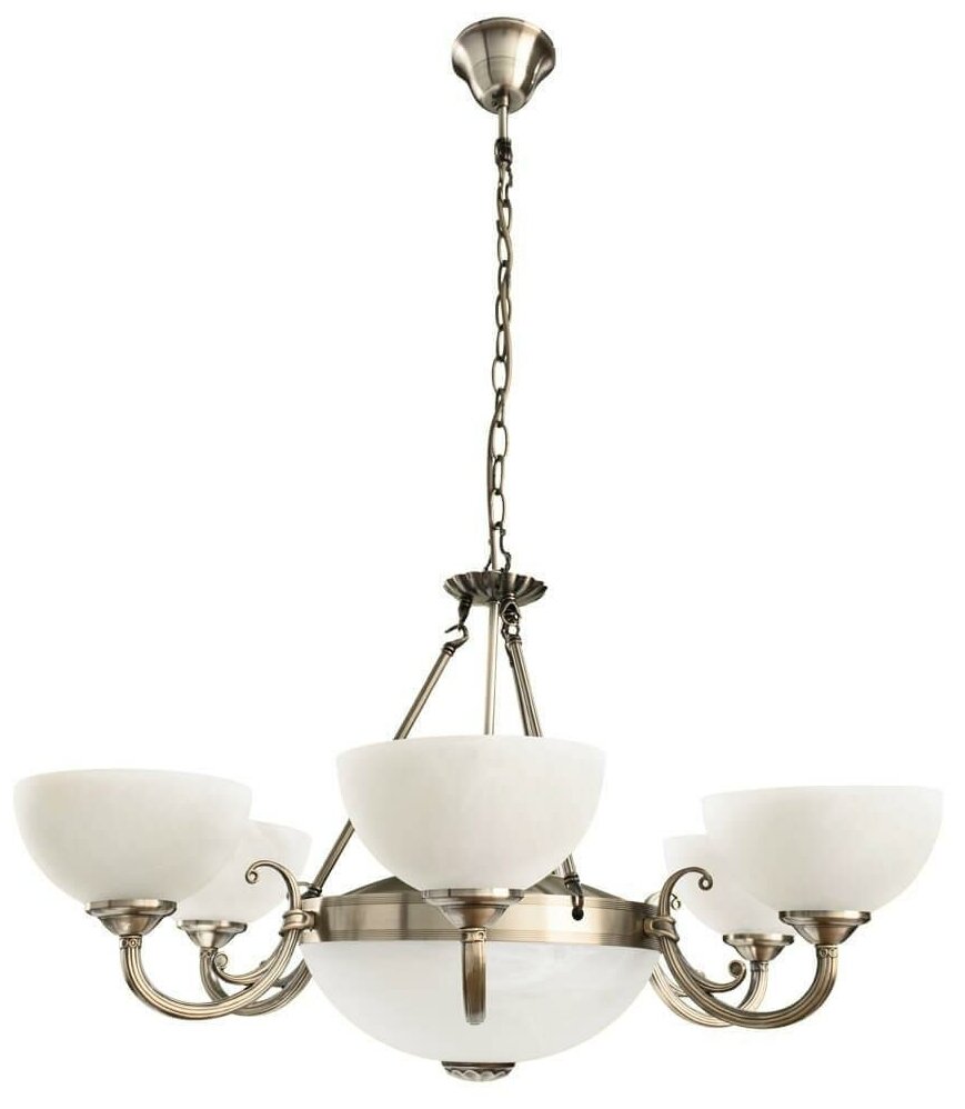 Подвесная люстра Arte Lamp Windsor White A3777LM-6-2AB