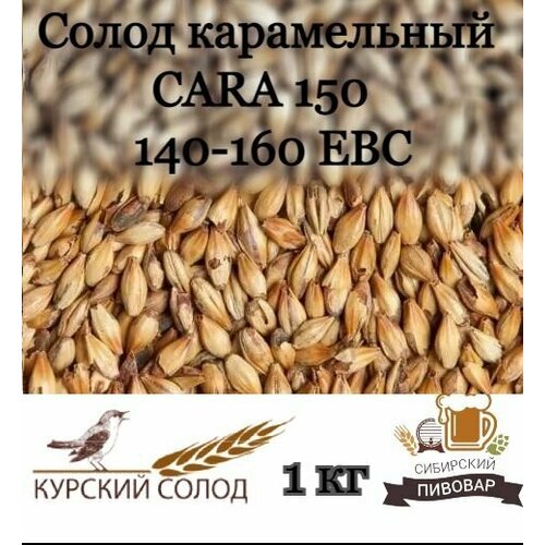 Cолод для пивоварения Курский карамельный Cara 150 EBC 1 кг