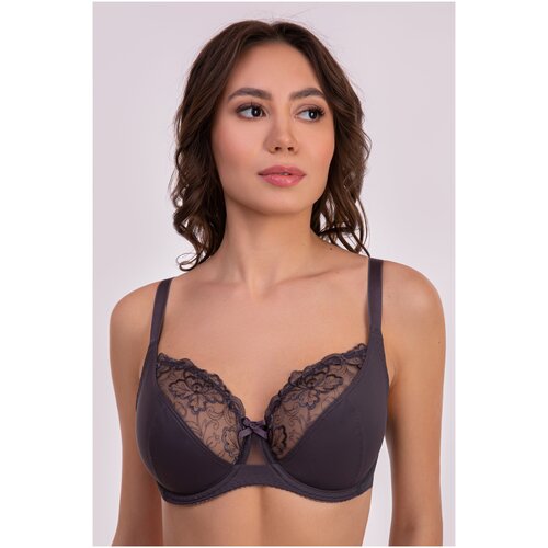 фото Бюстгальтер milavitsa, размер 90j, серый