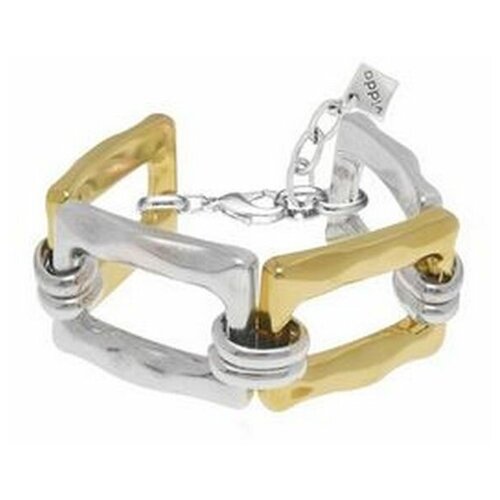 Браслет vidda, металл, размер 21.5 см, серебристый