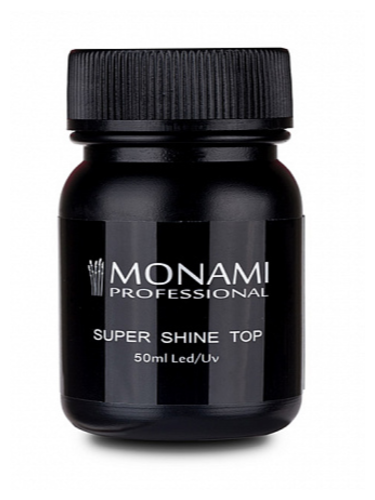 Monami Верхнее покрытие Super Shine Top, прозрачный, 50 мл