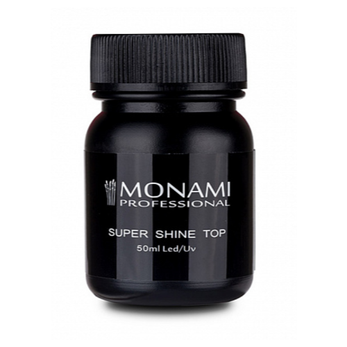 Monami Верхнее покрытие Super Shine Top, прозрачный, 50 мл monami верхнее покрытие super shine top marble marble 15 мл