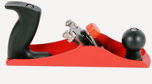 Изображение товара Рубанок Практик 64089, по дереву, металлический корпус, пластиковый, 235 x 45 мм