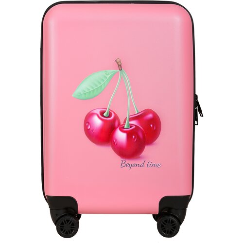 фото Чемодан beyond time d632, 38 л, размер s, розовый