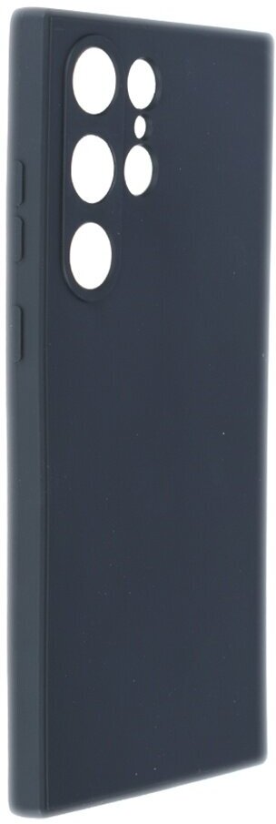 Чехол iBox для Samsung Galaxy S23 Ultra с защитой камеры и подложкой Silicone Black УТ000033677 - фотография № 1