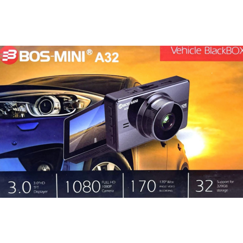 Автомобильный видеорегистратор Full HD Bos Mini A32