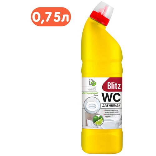 Средство для унитаза Интенсивный Лайм 0,75 л, средство для чистки унитаза, ванн, сантехники, ржавчины