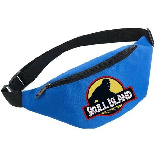 фото Сумка поясная noname, голубой