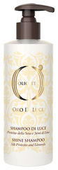 Barex шампунь Olioseta Oro Di Luce с протеинами шелка и семенем льна, 250 мл