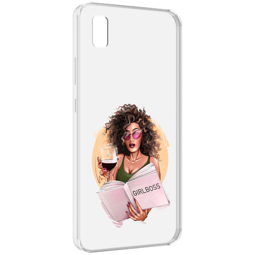 Чехол MyPads Girlboss with wine girlboss art love books an wine _ Etsy женский для ZTE BLADE L210 задняя-панель-накладка-бампер чехол mypads girlboss with wine girlboss art love books an wine   etsy женский для zte nubia red magic 7 задняя панель накладка бампер