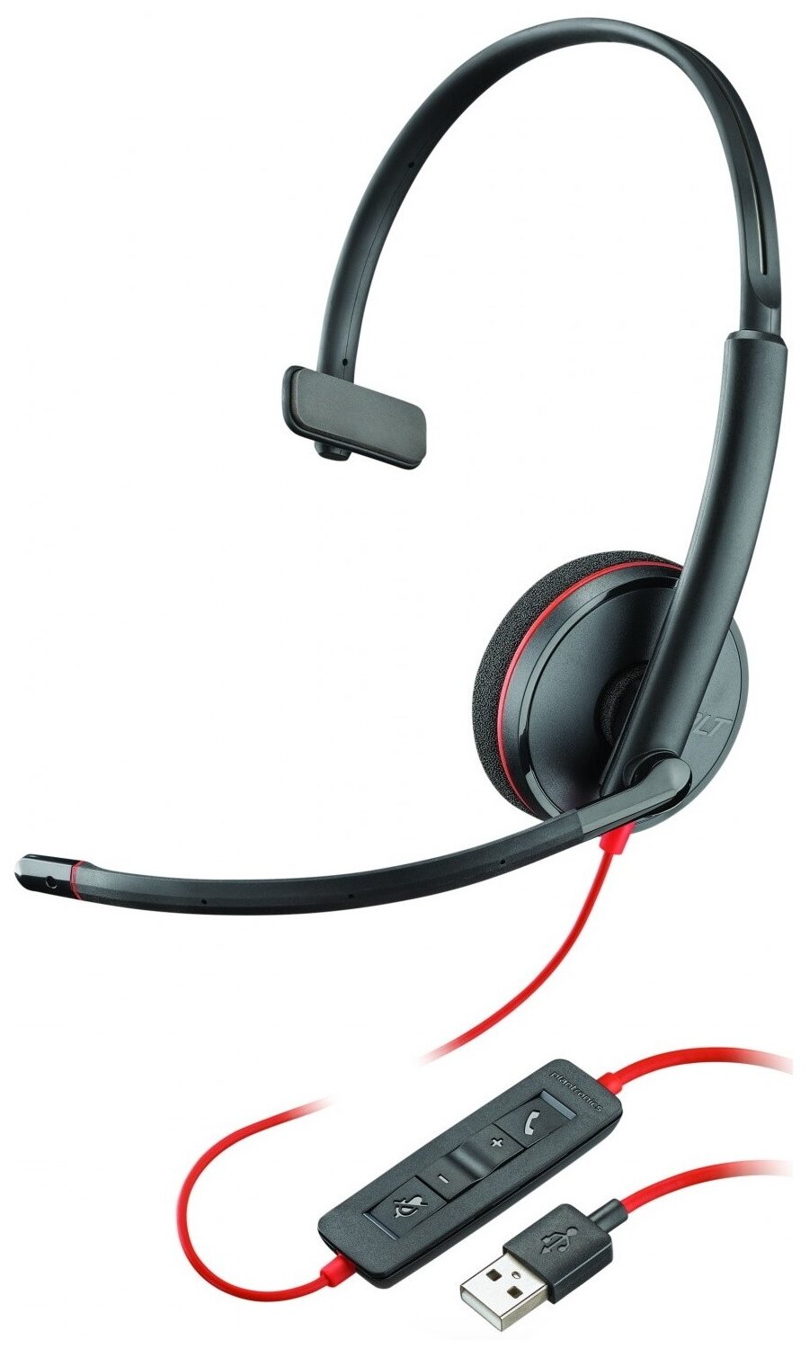 Проводные наушники Plantronics Blackwire 3210 USB-A