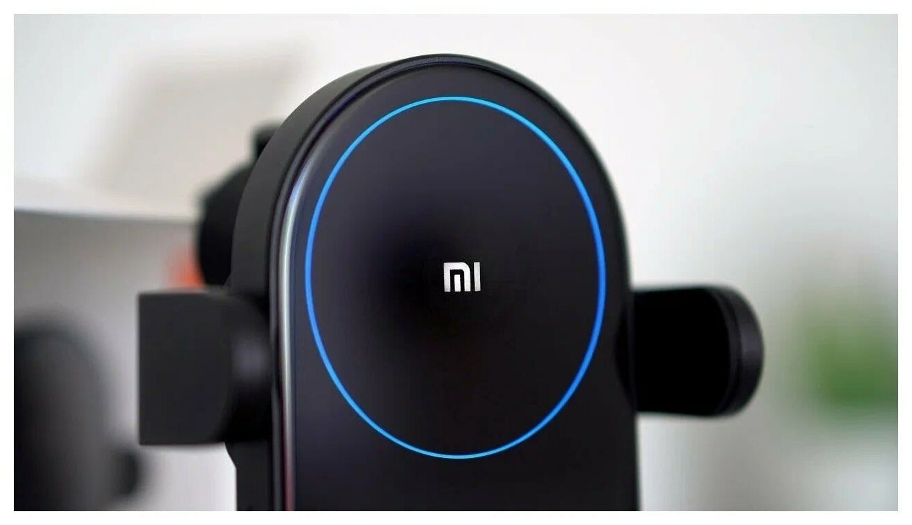 Автомобильный держатель с беспроводной зарядкой Xiaomi Mi Wireless Car Charger 20W (WCJ02ZM) - фото №6